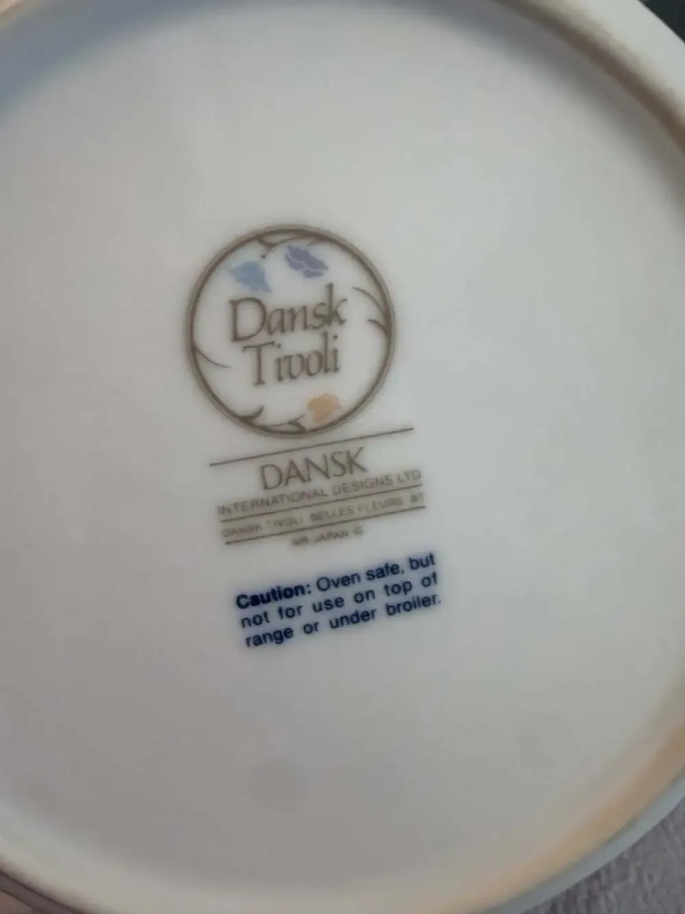 Dansk Tivoli Belles Fleurs 2 Quart Covered Casserole & Serving Bowls Set